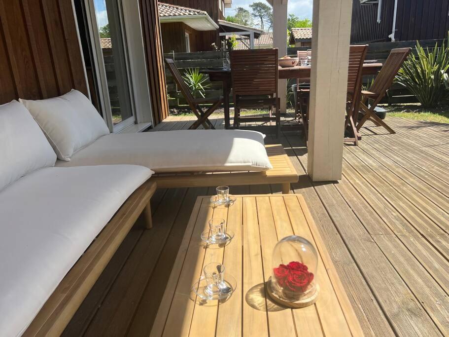Villa Avec Piscine Proche Du Lac La Teste-de-Buch Luaran gambar