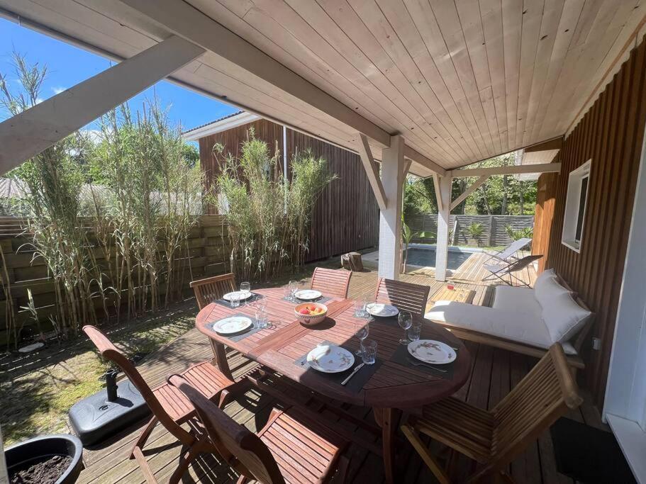 Villa Avec Piscine Proche Du Lac La Teste-de-Buch Luaran gambar